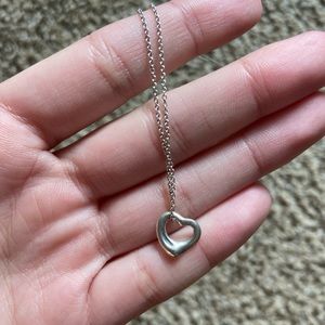 Tiffany & Co. Open Heart Pendant